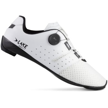 Zapatillas Ciclismo, Lake Carretera CX241 Negro/Plata, Castellana 100  bicishop, bikeshop, madrid, zapatillas de ciclismo horma ancha, zapatillas cómodas ciclismo de ruta