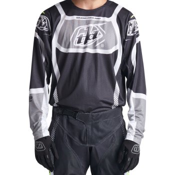 Troy Lee Designs Maillot de motocross tout-terrain pour homme, SE Pro Air (noir, MD