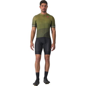 Castelli Orizzonte Jersey Men - deep green/sage-silver moon 309 | BIKE24