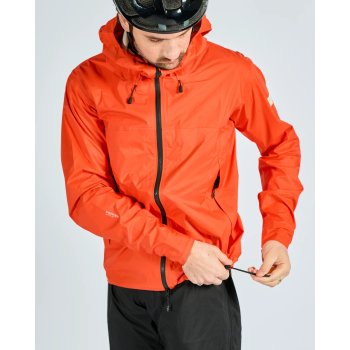 ALBION Zoa Rain Shell Jacket Unisex - Orange | BIKE24