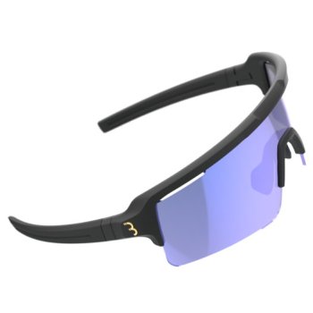 BBB Fuse Bsg-65 Lunettes De Vélo – Verre Large Grilamid, 3 Verres Interchangeables (gris/jaune/clair), Blanc Mat