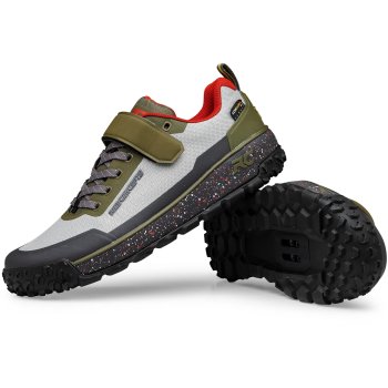 Scarpe MTB Ride Concepts Tallac Clip - Grigio/Oliva - Performance Trail - Foto 9