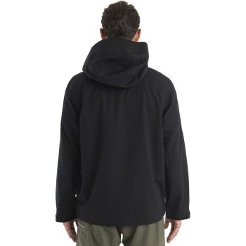 Icebreaker Shell+™ Merino Peak Hooded Jacket Men - Black