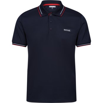 Regatta Oakmont Polo Shirt Men - Navy/Danger Red DFR | BIKE24