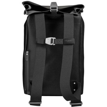 Brooks Pickwick Reflective Leather Backpack 26L - black | BIKE24