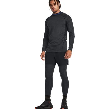 Under Armour Mens Cold Gear Armour Compression Mock Neck Top - Black, nike  lunar montreal racer bike