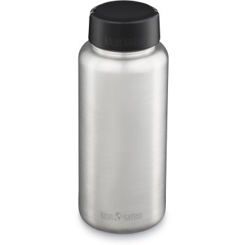 弁当箱・水筒 Klean Kanteen single wall kanteens 800ml Klean Kanteen Wide Bottle 1182ml with Wide Loop Cap - Brushed