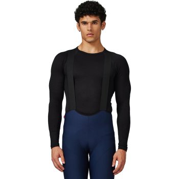 Velocio Maillot de Corps Manches Longues Homme - Merino Mesh - Noir