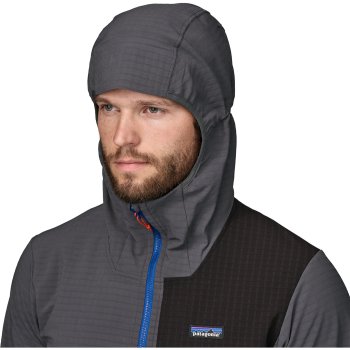 Patagonia R1 TechFace Hoody Jacket Men - Forge Grey | BIKE24