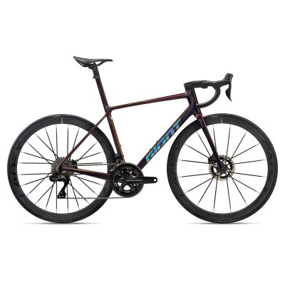 Giant TCR Advanced SL 0 - Карбоновый шоссейный велосипед - 2025 - черный, лавово-красный
