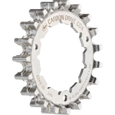 Карбоновая задняя звездочка Gates - CDX | Fin Line | Rohloff silver
