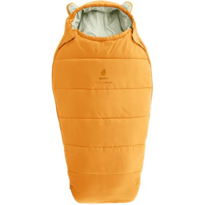 Детский спальный мешок Deuter Little Star - янтарно-оранжевый
