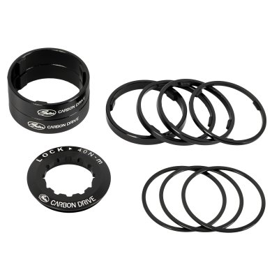 Комплект прокладок для привода Gates Carbon - для Shimano HG black