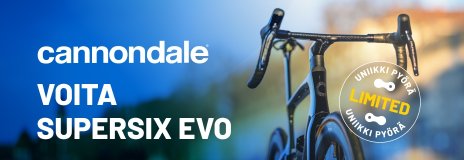 Voita 12 000 € arvoinen Cannondale SuperSix EVO