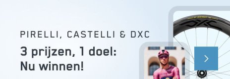 Meld je nu aan en win prijzen van Pirelli, Castelli & DXC 