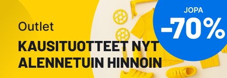 Outlet - Kausituotteet nyt alennetuin hinnoin