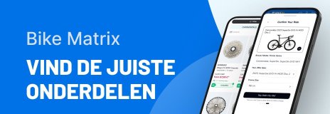 Vind sneller de juiste fietsonderdelen