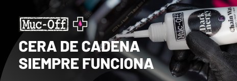 Muc-Off - Cera de cadena siempre funciona - Silenciosa, limpia, rapida
