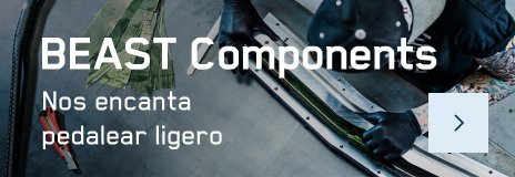 Componentes de Beast Components Carbon Lightweight Parts