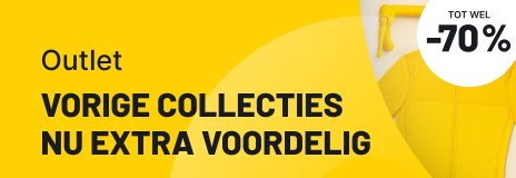 Outlet - Vorige collecties nu extra voordelig