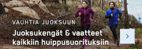VAUHTIA JUOKSUUN - Juoksukengät & vaatteet kaikkiin huippusuorituksiin