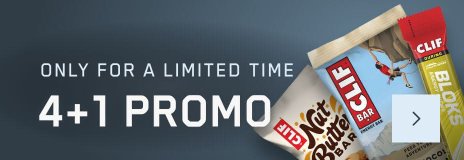 Clif Bar – 4+1 Promo - Only for a limited time