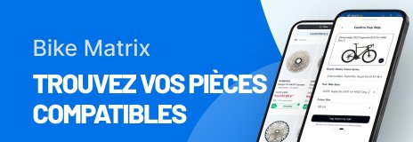 Trouvez plus vite les pièces compatibles avec votre vélo