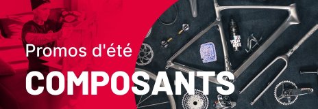Pièces de vélo en promotion estivale
