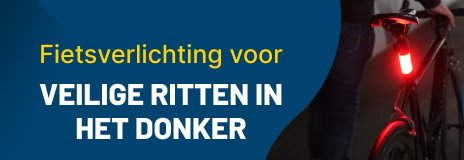 Fietsverlichting voor - Veilige ritten in het donker