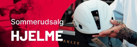 Cykelhjelme i sommerudsalg