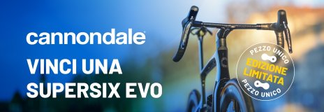 Vinci una Cannondale SuperSix EVO da 12.000 €