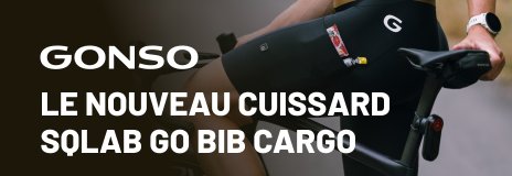 Gonso - Le nouveau cuissard SQLab Go Bib Cargo