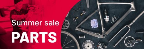 Bike parts in the summer sale