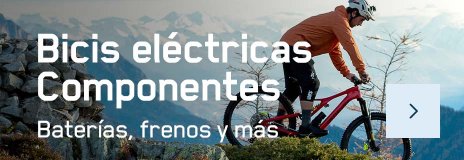 La mejor selección de componentes para bicis eléctricas, MTB, trekking, carretera y mucho más.