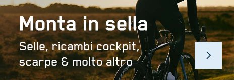 Trova la posizione di guida migliore con sella e cockpit ergonimici