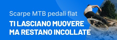 Scarpe MTB pedali flat - Ti lasciano muovere Ma restano incollate