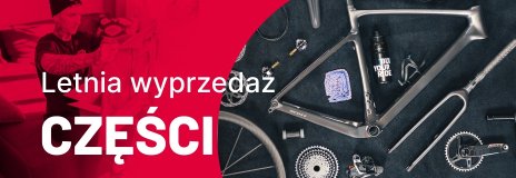 Części rowerowe w letniej wyprzedaży