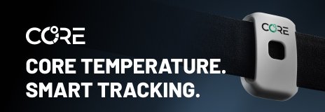Core-Sensor-2607 - CORE sensor for smart body temperature monitoring on a black strap