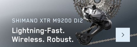 Shimano XTR Di2 M9200 - Lightning-Fast. Wireless. Robust.