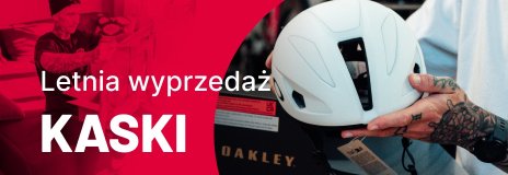 Kaski rowerowe w letnia wyprzedaż