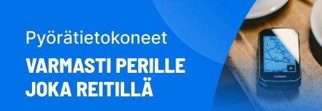 Tutustu pyörätietokoneisiin ja navigaattoreihin