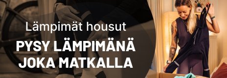 Pysy lämpimänä joka matkalla