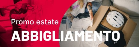 Abbigliamento da ciclismo nei promo estate