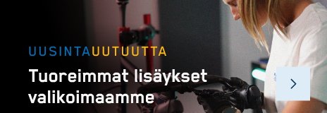 Uusinta uutuutta - Tuoreimmat lisäykset valikoimaamme