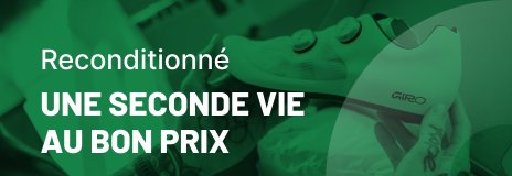 Vélos, composants et vêtements reconditionnés chez BIKE24 