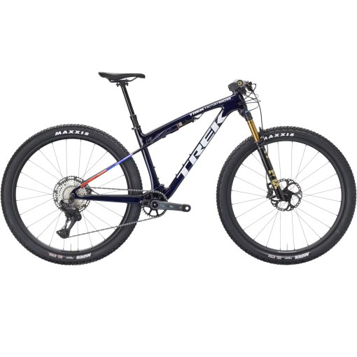 Photo produit de Trek VTT Carbone 29&quot; - SUPERCALIBER SLR 9.8 XT Di2 Gen 2 - 2026 - Navy Smoke
