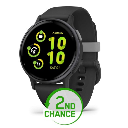 Produktbild von Garmin vivoactive 5 GPS Smartwatch - Black/Slate - B-Ware