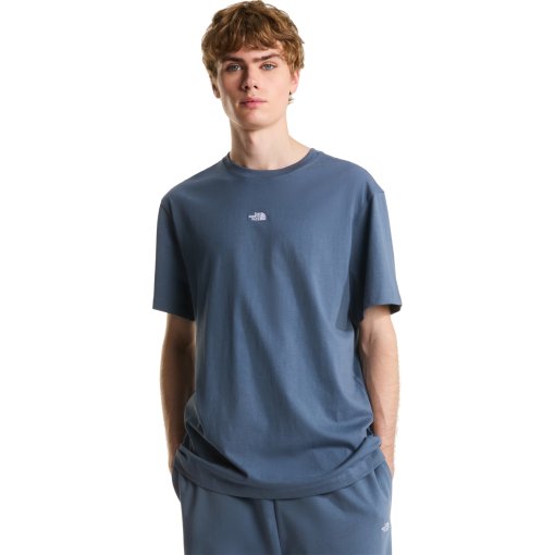 Kuva tuotteesta The North Face Essential Centre Logo Relaxed Miesten t-paita - Granite Grey