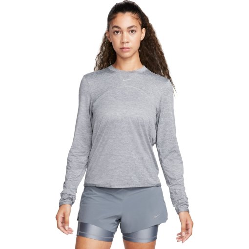 Foto de Nike Camiseta de manga larga Mujer - Swift Dri-FIT UV - smoke grey/lite smoke grey/reflective silver FB4297-084