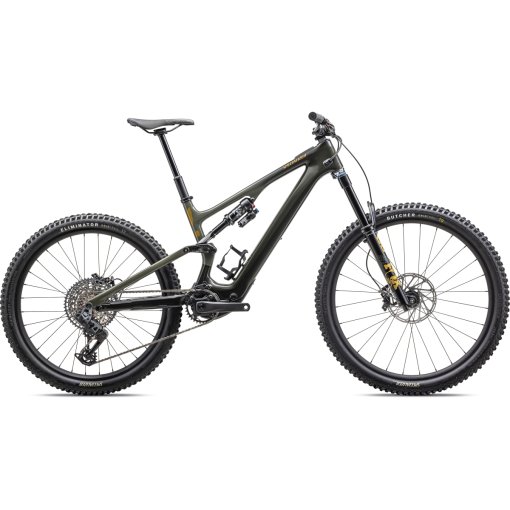 Immagine prodotto da Specialized MTB Elettrica Carbonio - TURBO LEVO SL EXPERT - 2024 - gloss dark moss green / oak green / harvest gold